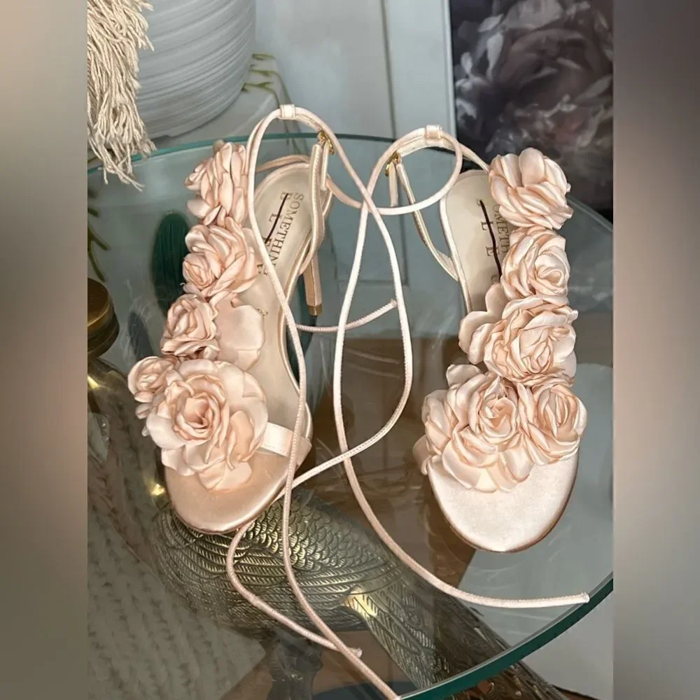 New Something Bleu Hensley Sandal in Pink $425.00